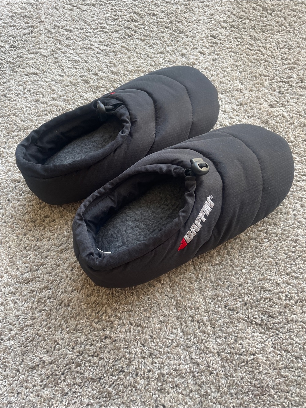 Baffin Cush Unisex Hybrid Slipper - color Black, size Large